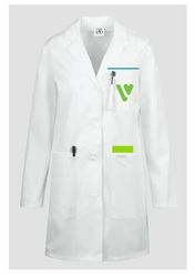 Image of 3-Pocket 35" Mid-Length Lab Coat