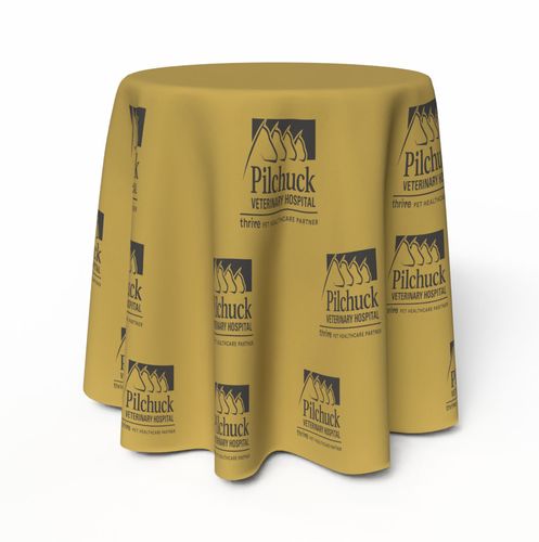 Café-Height Round Table Throw  image thumbnail