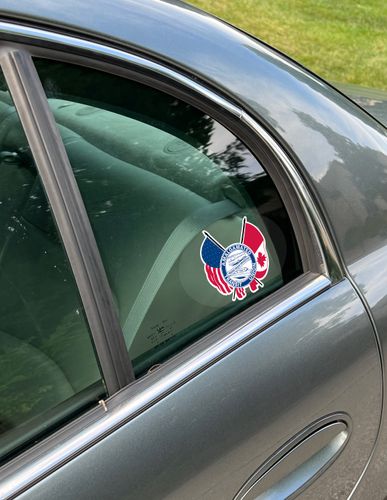 4x6 Oval Inside Window Sticker – Traditional Seal image thumbnail