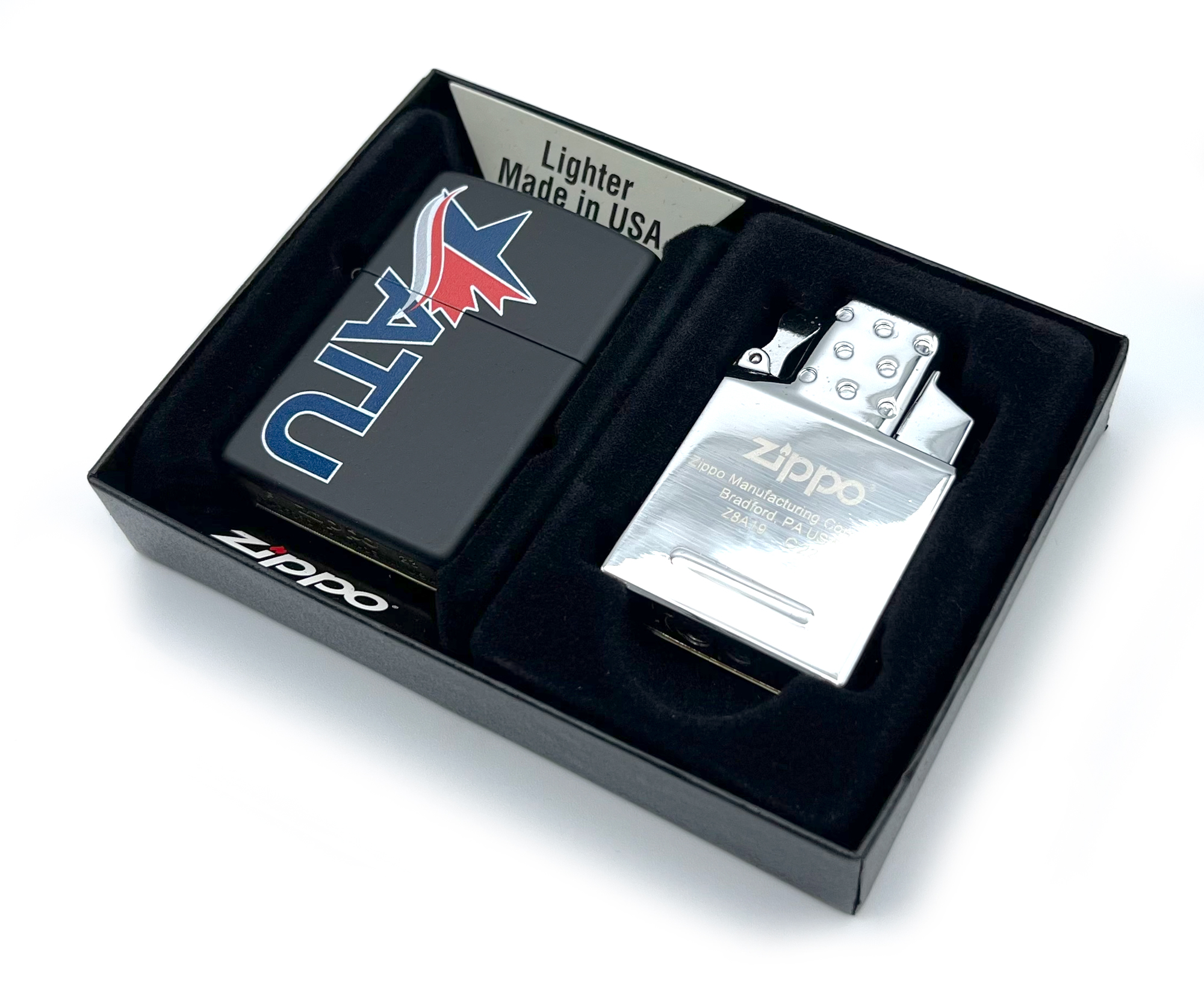 Image of ZIPPO® Lighter & Single Butane Insert Gift Set