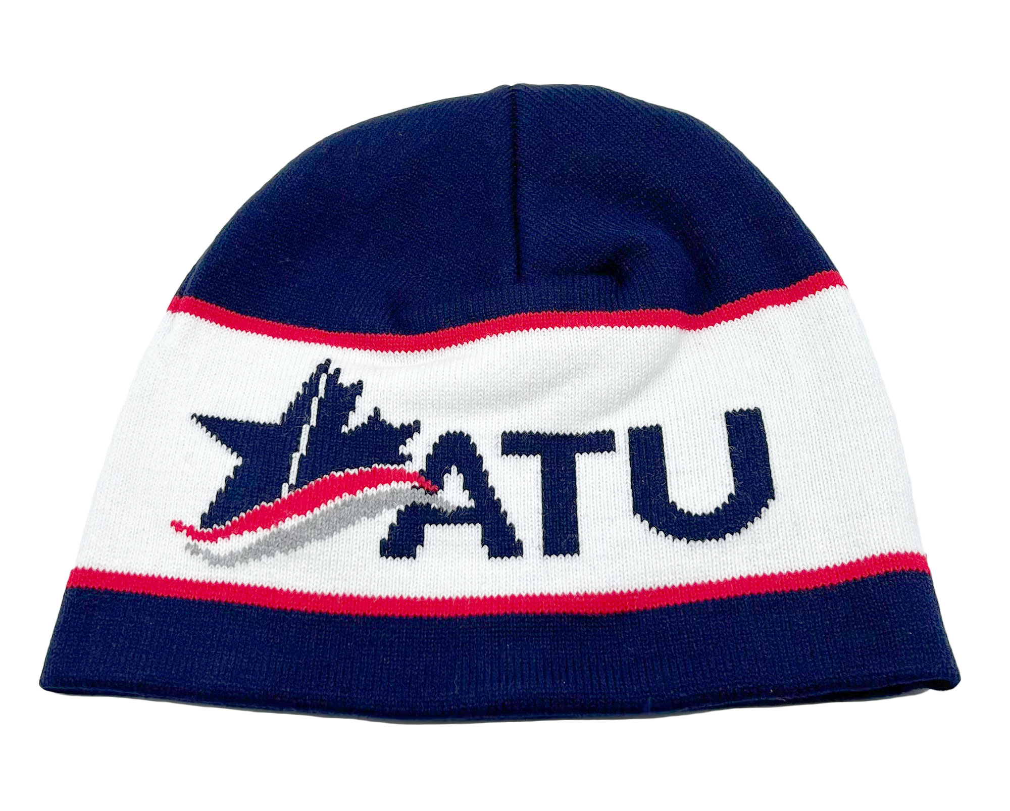 Image of Red, White, Blue Beanie Cap