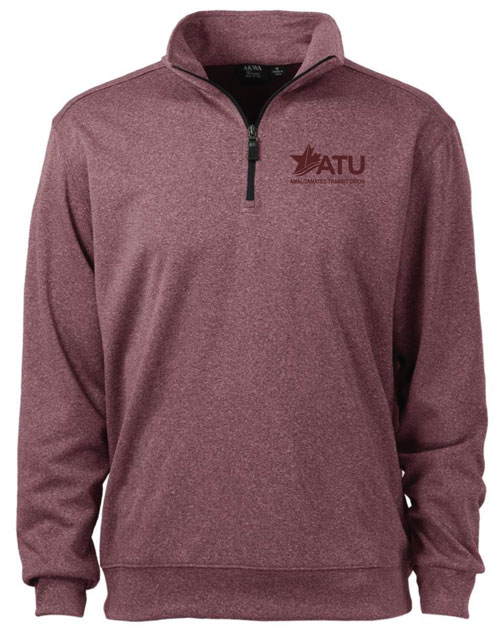 Image of Men's Bonded Interlock 1/4 Zip Pullover