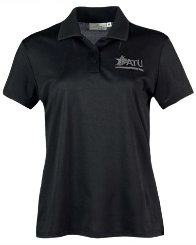 Ladies' Black Polo image thumbnail