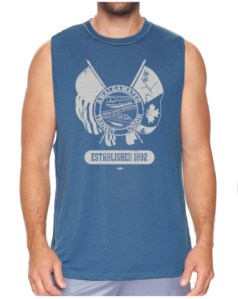 Men's Siro™ Raw Edge Muscle Tee  primary image