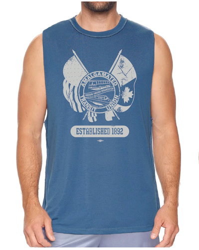 Men's Siro™ Raw Edge Muscle Tee  image thumbnail