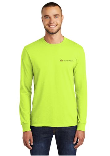 [2 Color] Port & Company® Long Sleeve T-Shirt image thumbnail