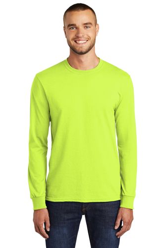 [2 Color] Port & Company® Long Sleeve T-Shirt image thumbnail