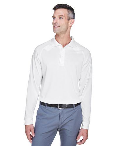Harriton Men's Advantage Snag Protection Plus Long-Sleeve Tactical Polo image thumbnail
