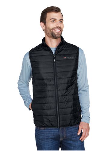 Core 365 Men's Prevail Packable Puffer Vest image thumbnail