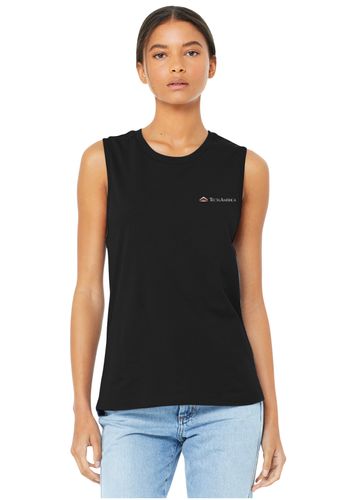 [2 Color] BELLA+CANVAS Women's Muscle Tank. image thumbnail