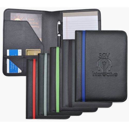 JR SIZED STRIPED PADFOLIO image thumbnail