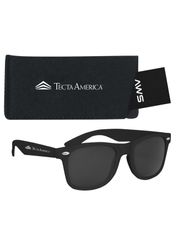 Image of AWS VELVET TOUCH MALIBU SUNGLASSES WITH POUCH