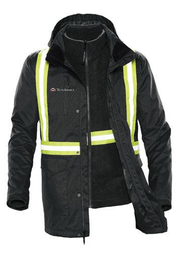Unisex HD 3-In-1 Reflective Parka image thumbnail