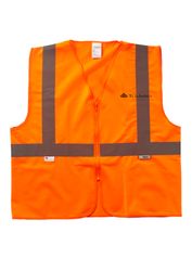 Image of [1 color] Xtreme Visibility Value Class 2 Zip Solid Vest