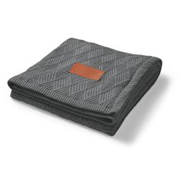 Image of TRELLIS KNIT BLANKET