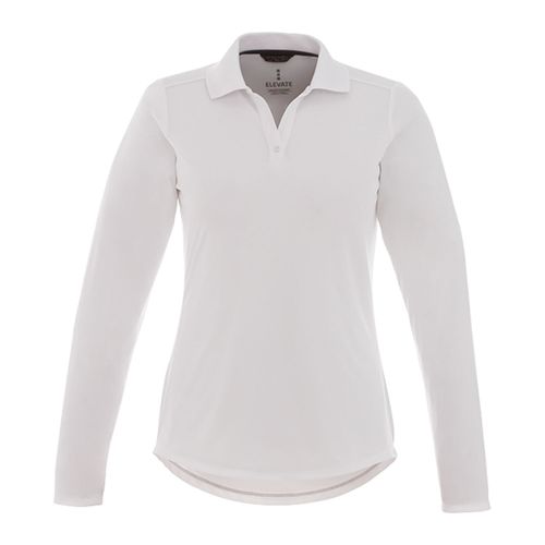 Women's Mori Long Sleeve Polo image thumbnail