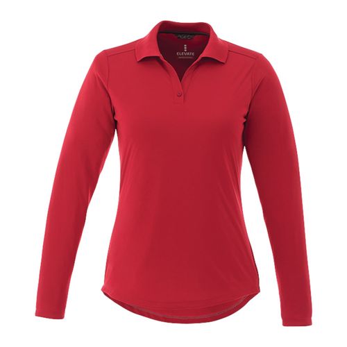 Women's Mori Long Sleeve Polo image thumbnail