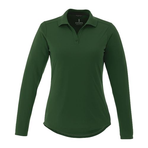 Women's Mori Long Sleeve Polo image thumbnail