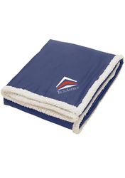 Image of Super Soft Large Fleece Sherpa Blanket - 50" x 60" Unfolded