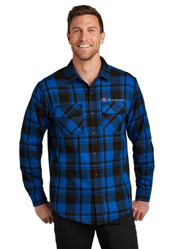 Port Authority® Plaid Flannel Shirt image thumbnail