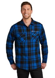 Image of Port Authority® Plaid Flannel Shirt