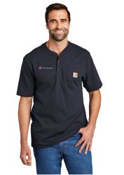 Image of [1 Color] Carhartt® Short Sleeve Henley T-Shirt