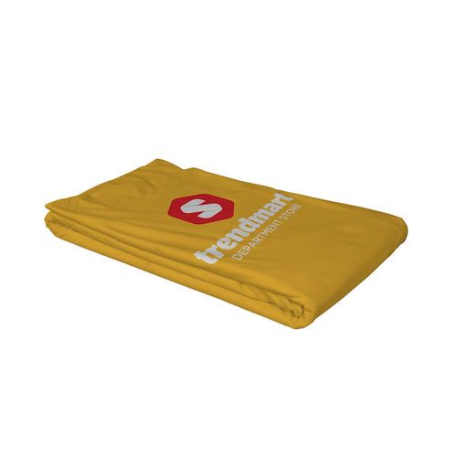 8' Straight Splash Floor Display Wrap Graphic Panel (Polyester Knit) image thumbnail