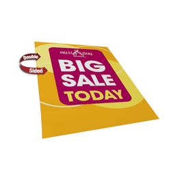 Image of 24"W Enviro Board Tabletop Display Signboard (Double-Sided)