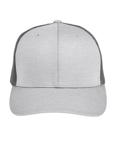 Team 365 by Yupoong® Adult Zone Sonic Heather Trucker Cap image thumbnail