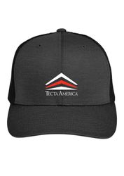 Image of Team 365 by Yupoong® Adult Zone Sonic Heather Trucker Cap