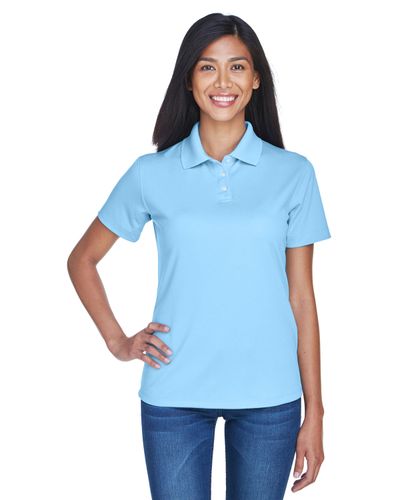 UltraClub Ladies' Cool & Dry Stain-Release Performance Polo image thumbnail