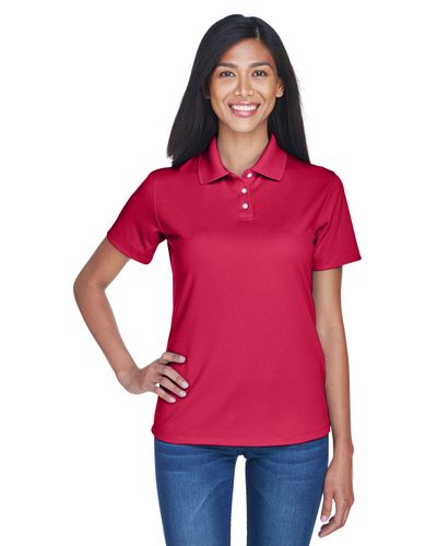 UltraClub Ladies' Cool & Dry Stain-Release Performance Polo image thumbnail