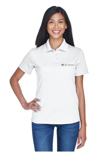 UltraClub Ladies' Cool & Dry Stain-Release Performance Polo image thumbnail