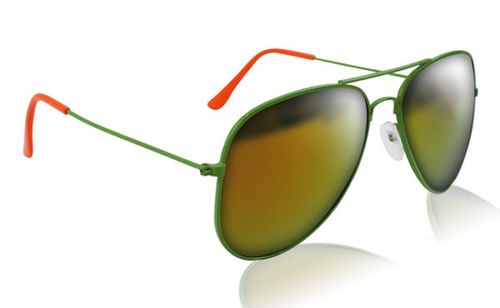 Aviator Sunglasses - Solid Color Frame image thumbnail