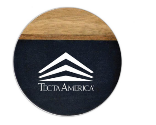 Nightfall 2 Pc. Slate & Acacia Wood Coaster Set image thumbnail