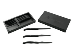 Image of Modena Black Knife Set