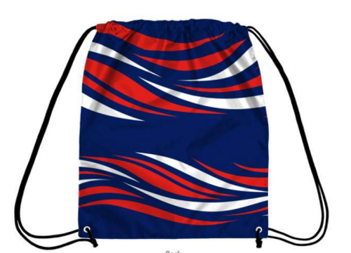 Recycled Zippered Drawstring Bags image thumbnail