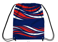 Image of Recycled Zippered Drawstring Bags