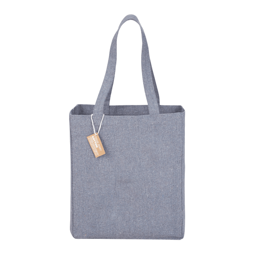 Eco-Friendly Recycled Cotton Grocery Tote Bag primary image