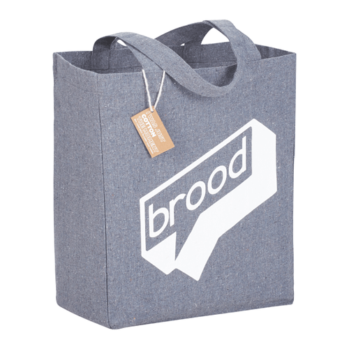 Eco-Friendly Recycled Cotton Grocery Tote Bag image thumbnail
