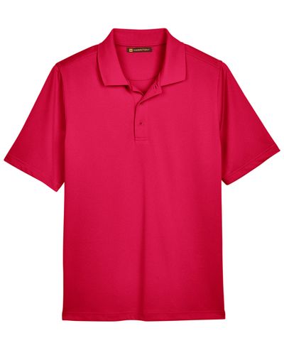 Harriton Men's Tall Advantage Snag Protection Plus IL Polo image thumbnail