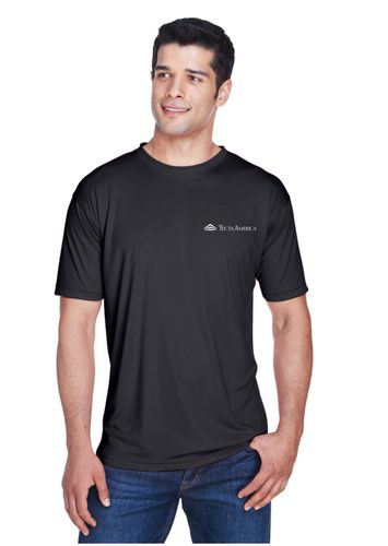 [2 color] UltraClub Men's Cool & Dry Sport Performance Interlock T-Shirt  image thumbnail