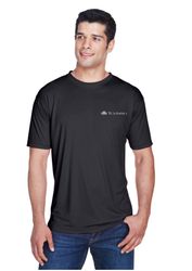 Image of [2 color] UltraClub Men's Cool & Dry Sport Performance Interlock T-Shirt 