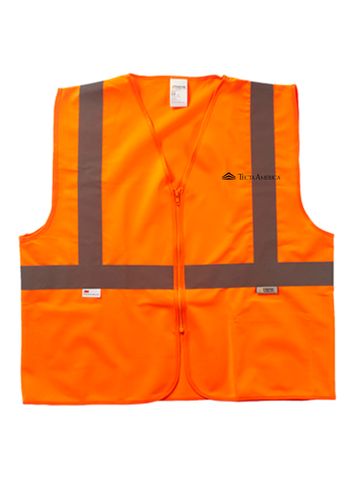 [2 color] Xtreme Visibility Value Class 2 Zip Solid Vest image thumbnail