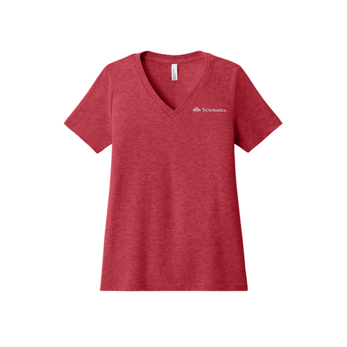 BELLA+CANVAS® Women’s V-Neck Tee image thumbnail