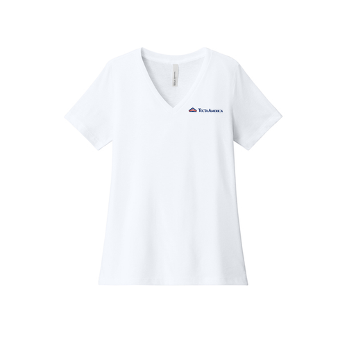 BELLA+CANVAS® Women’s V-Neck Tee image thumbnail