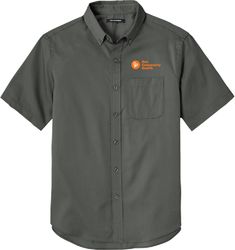 Image of Short Sleeve Twill Shirt