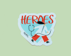 Image of Heroes Sticker