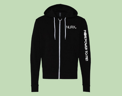 Image of Bella + Canvas Unisex Full-Zip Hooded Sweatshirt
