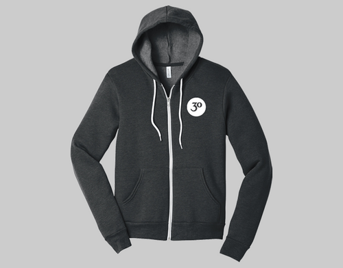 BELLA + CANVAS Unisex Sponge Fleece Full-Zip Hoodie image thumbnail